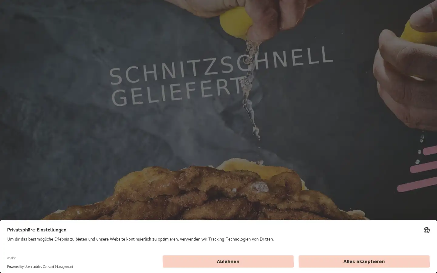 Screenshot of schweinske.de