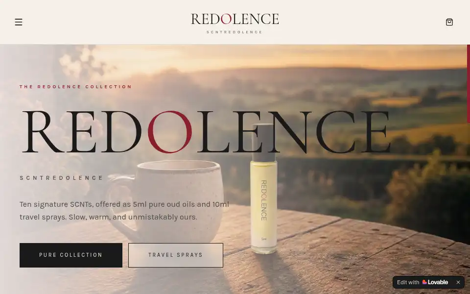 Screenshot of scntredolence.com