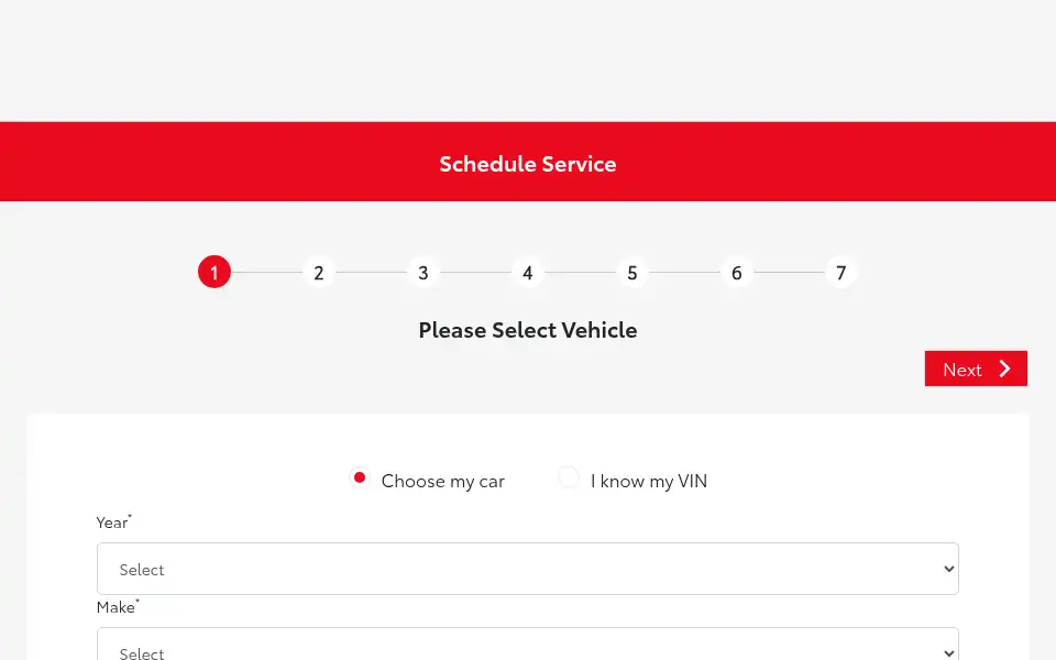 Screenshot of scottclarkstoyota.com