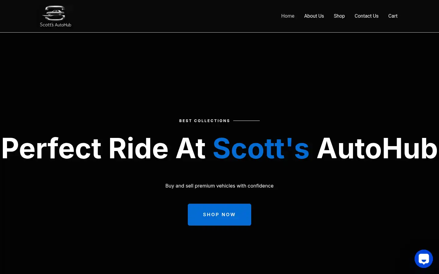 Screenshot of scottsautohub.com