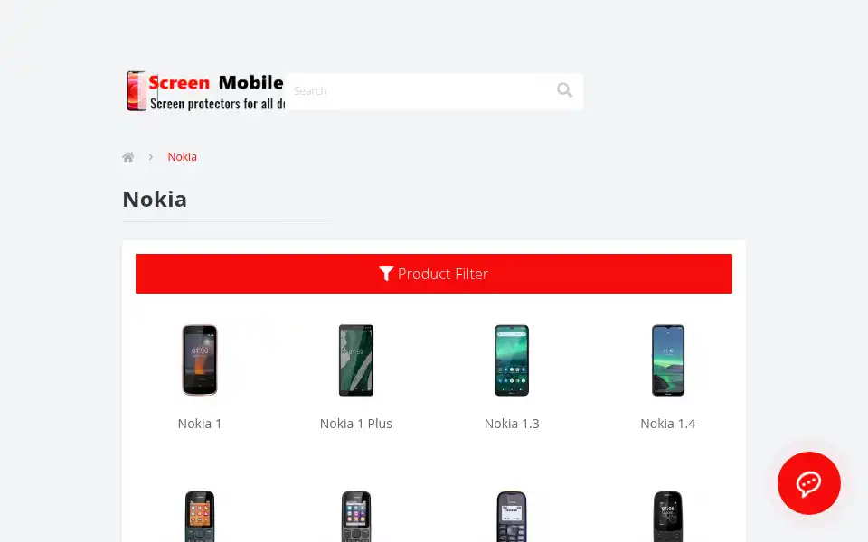 Screenshot of screen-mobile.com