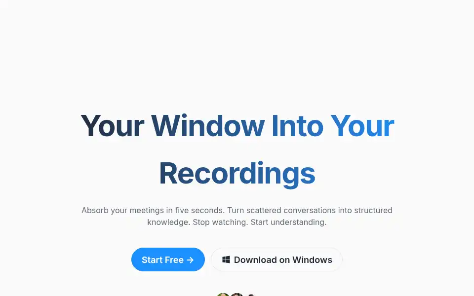 Screenshot of screenapp.io