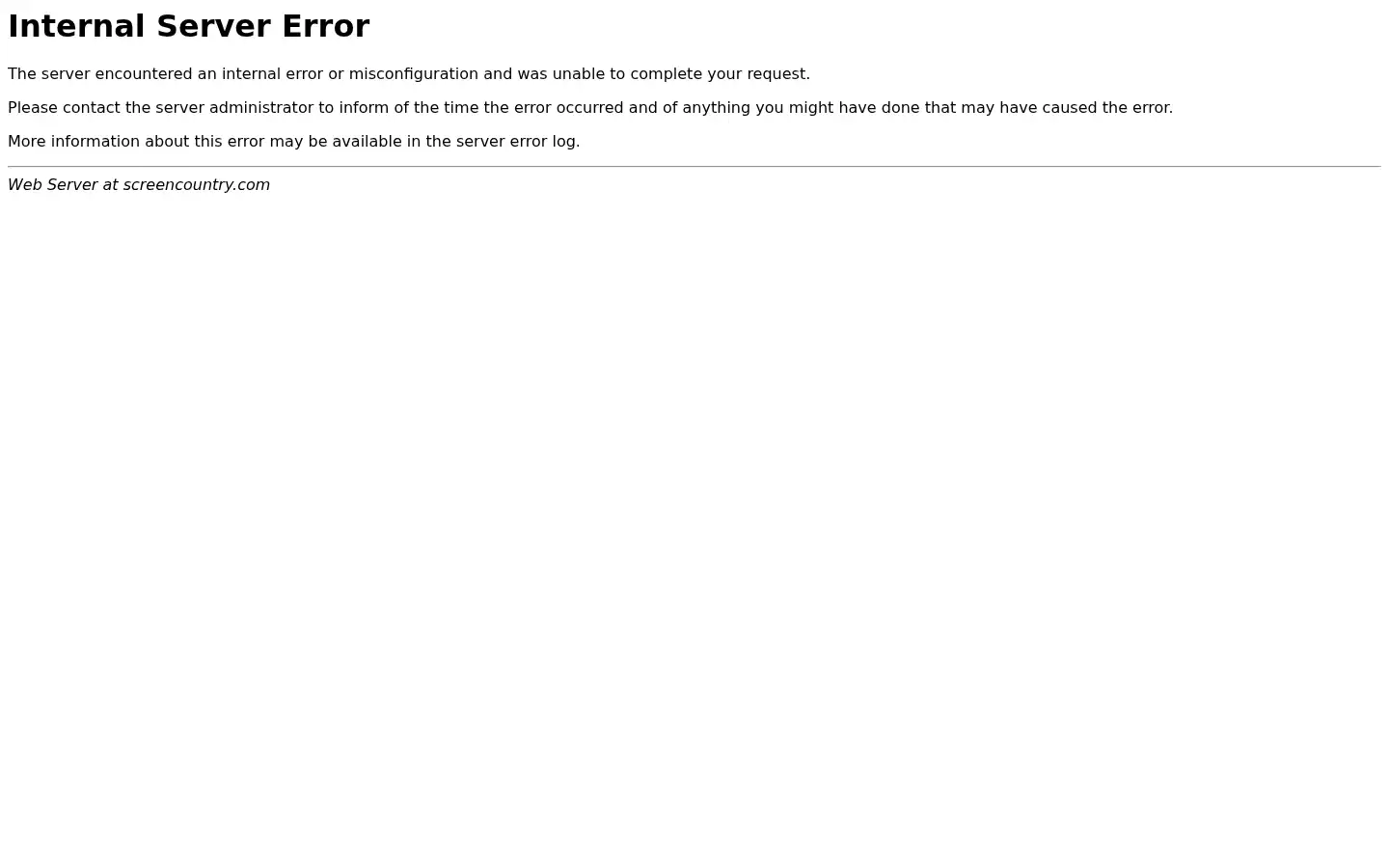 Screenshot of screencountry.com