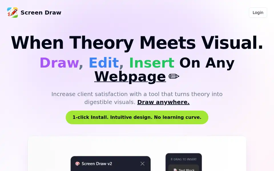 Screenshot of screendraw.com