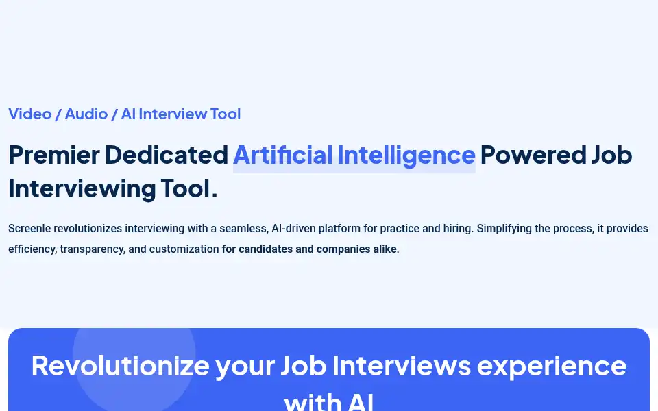 Screenshot of screenle.com