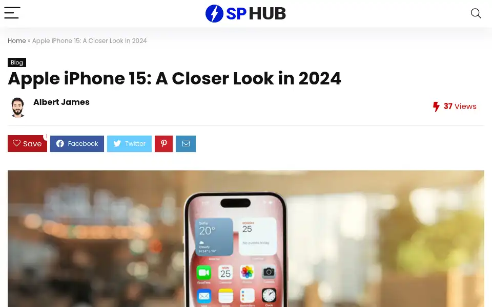 Screenshot of screenprotectorhub.com