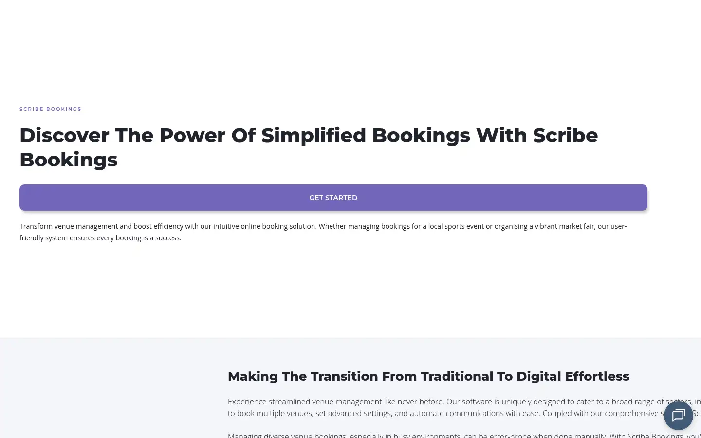 Screenshot of scribeaccounts.com
