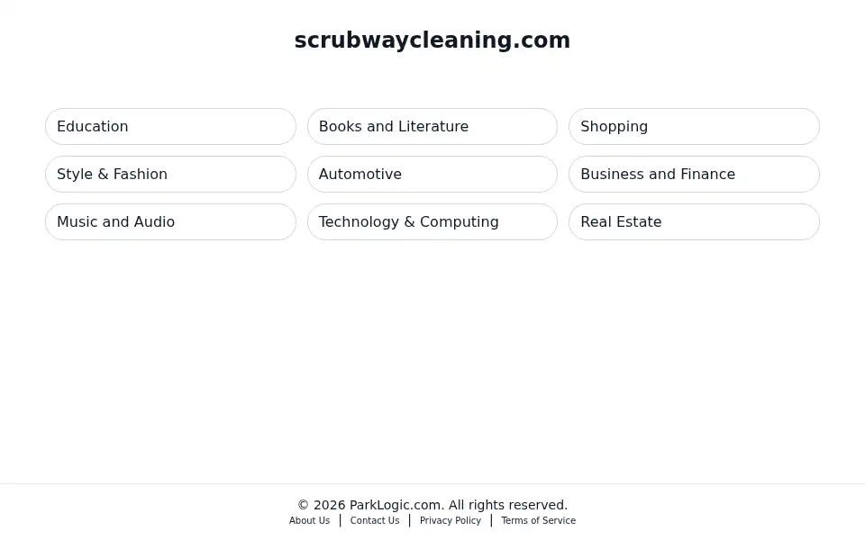 Screenshot of scrubwaycleaning.com