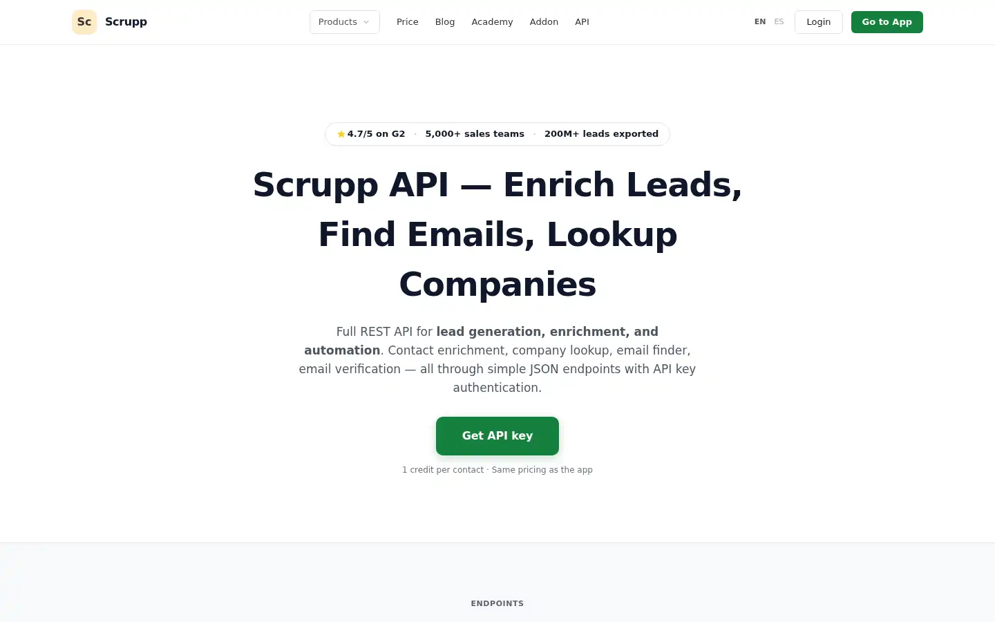 Screenshot of scrupp.com