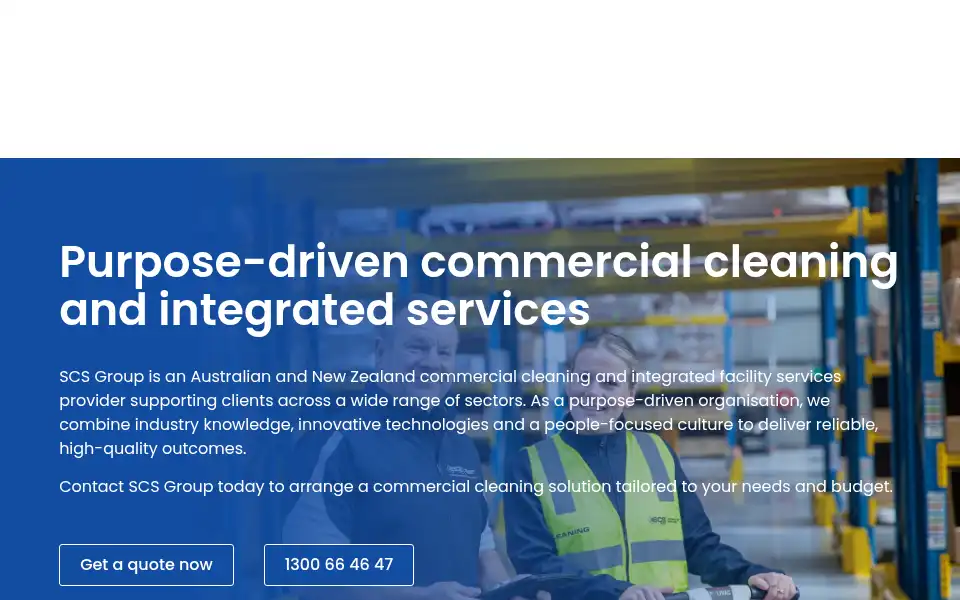 Screenshot of scsgroup.com.au