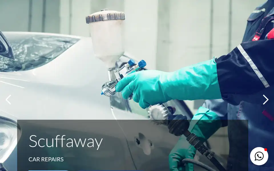 Screenshot of scuffaway.co.uk