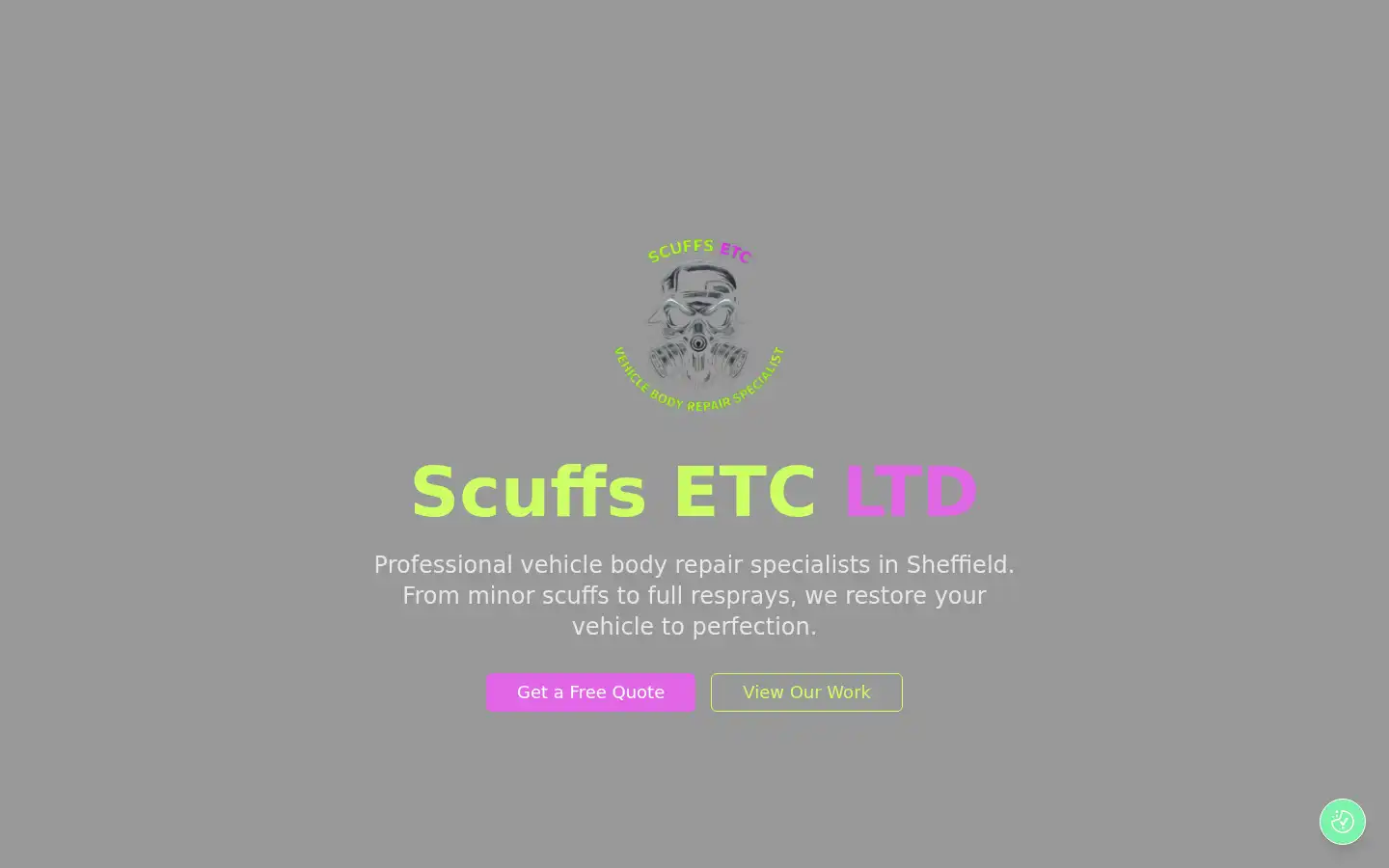 Screenshot of scuffsetc.co.uk