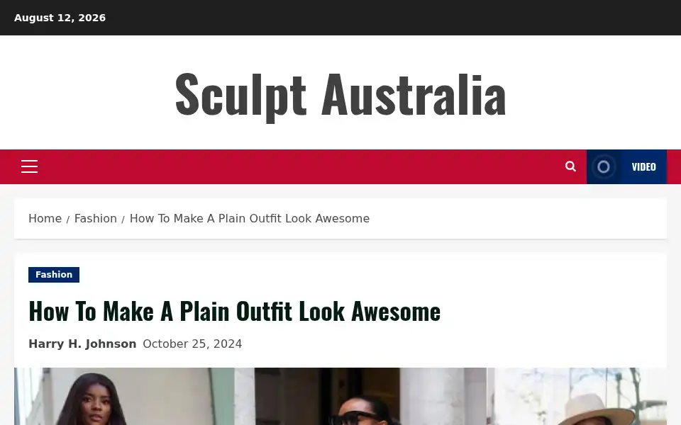 Screenshot of sculptaustralia.com.au