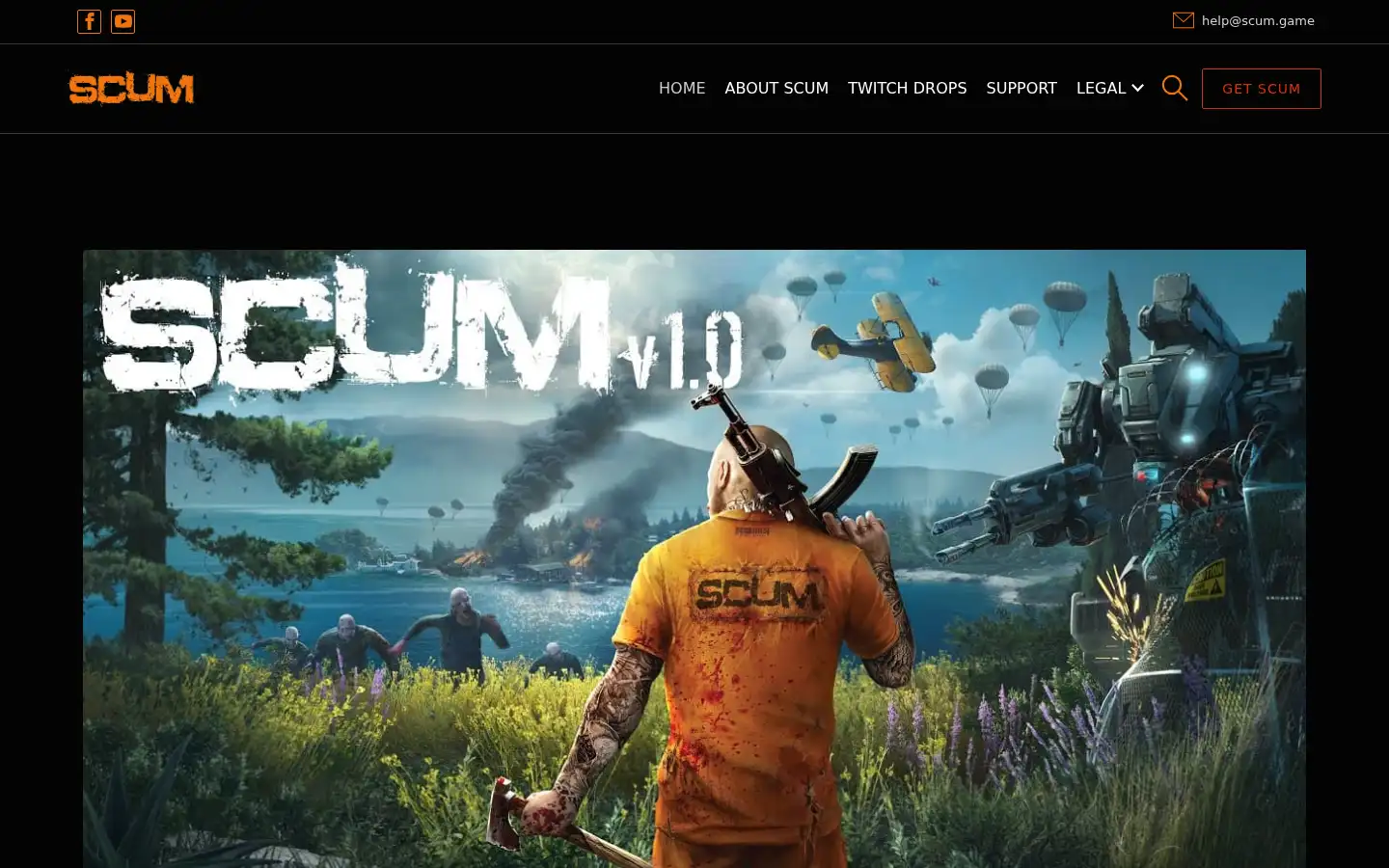 Screenshot of scumgame.com