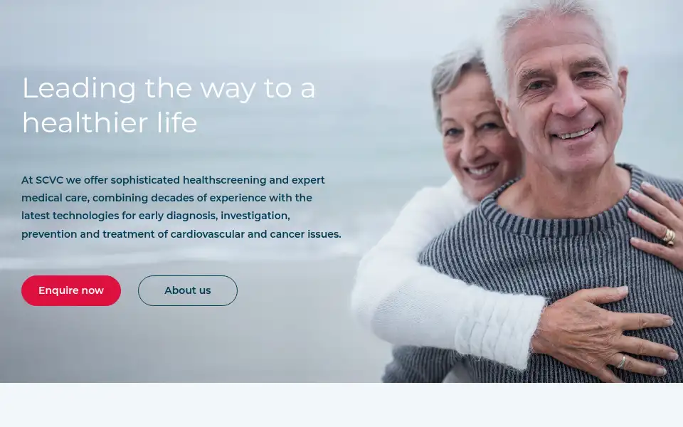 Screenshot of scvc.co.uk