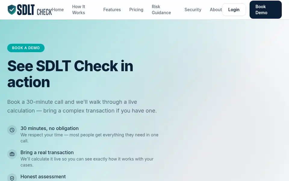 Screenshot of sdltcheck.co.uk