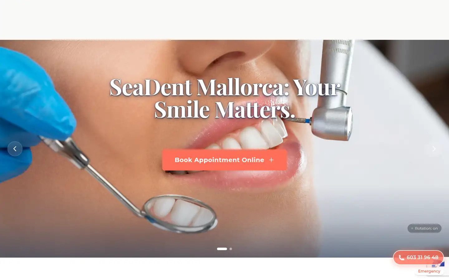 Screenshot of seadent.es