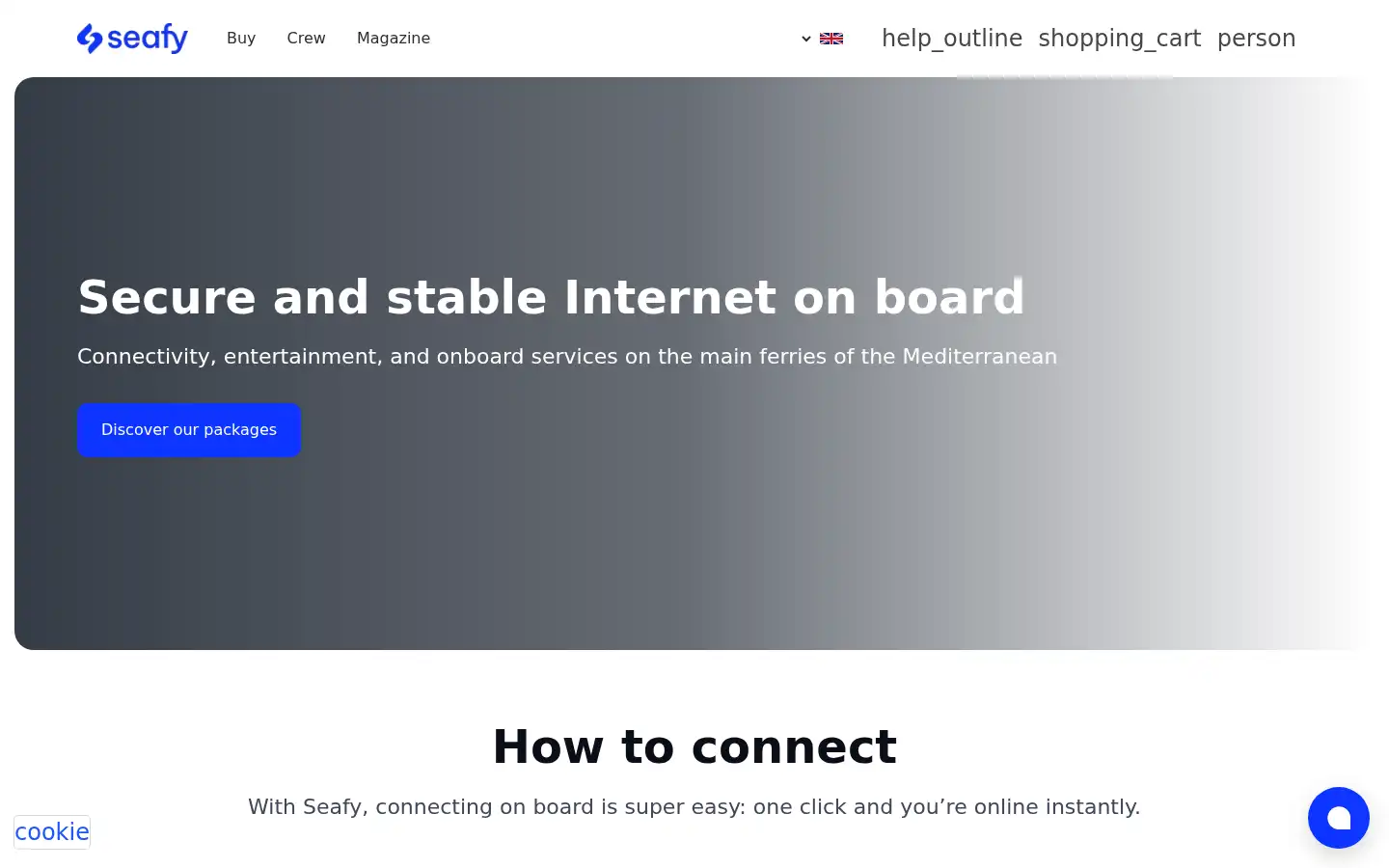 Screenshot of seafy.com