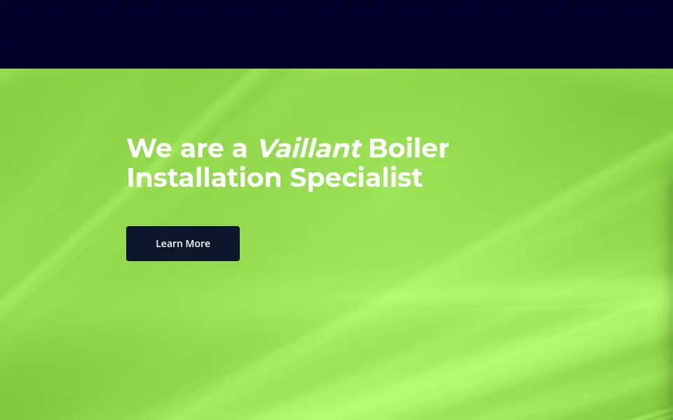 Screenshot of seanbrownplumbingandheating.co.uk