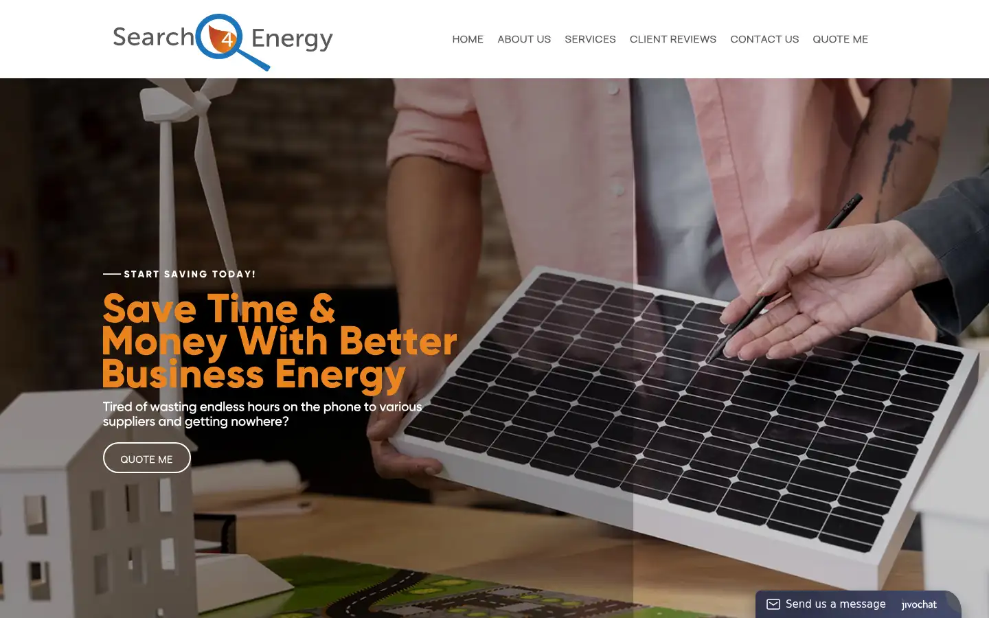 Screenshot of search4energy.co.uk