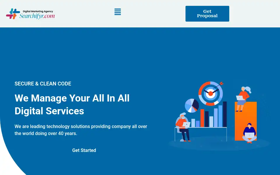 Screenshot of searchifyr.com