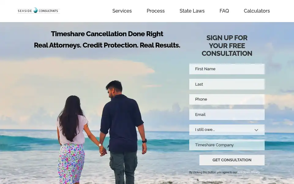Screenshot of seasideconsultants.com