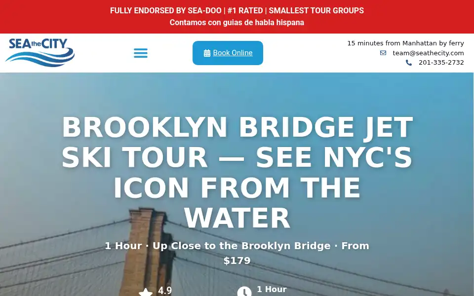 Screenshot of seathecity.com