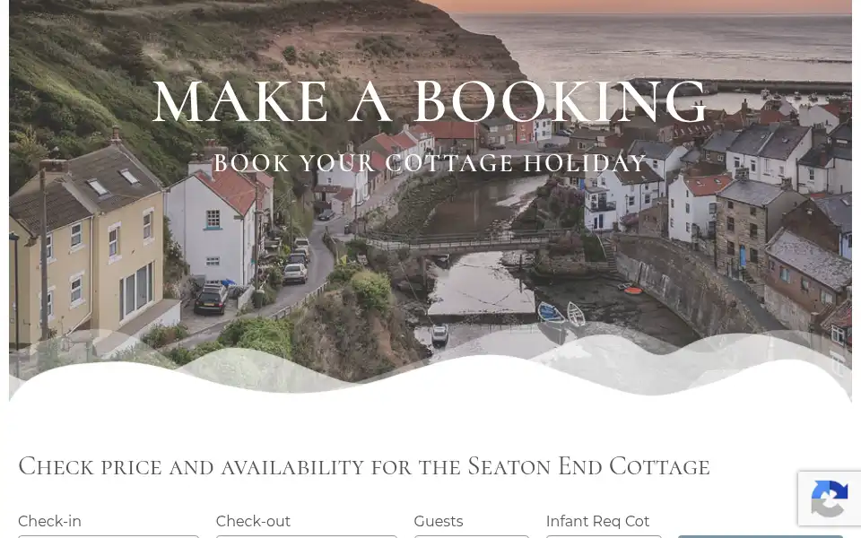 Screenshot of seatonendcottage.co.uk