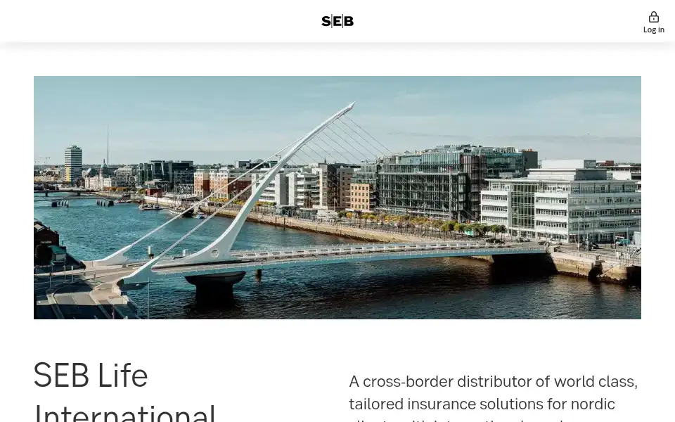Screenshot of seb.ie