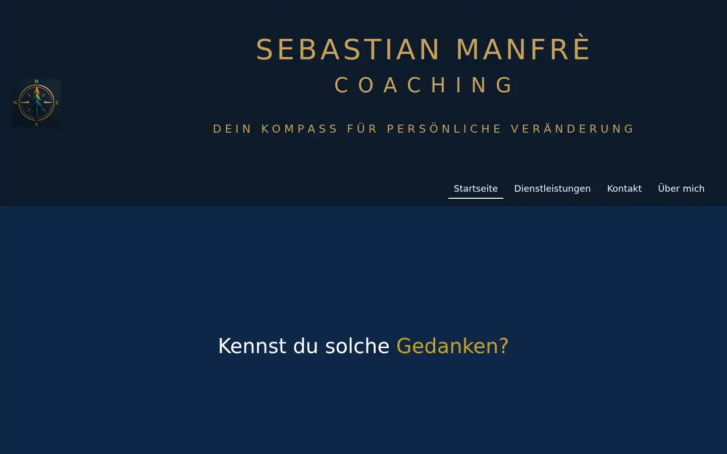 Screenshot of sebastianmanfre.com