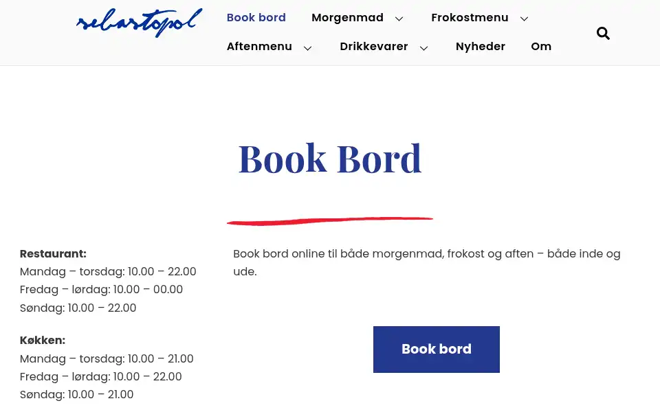 Screenshot of sebastopol.dk