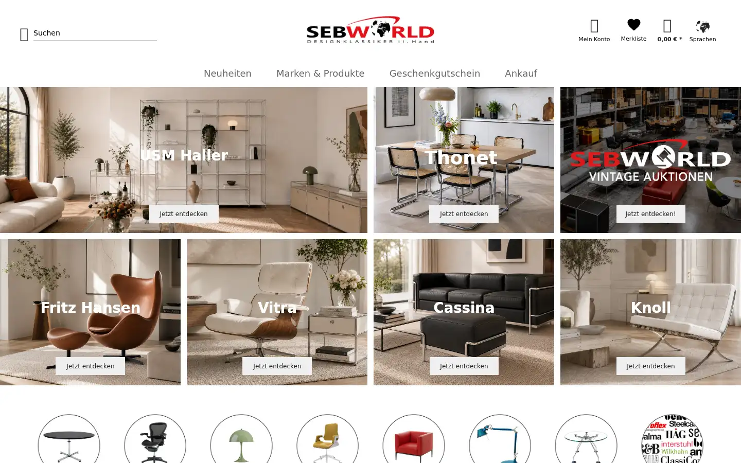 Screenshot of sebworld.de