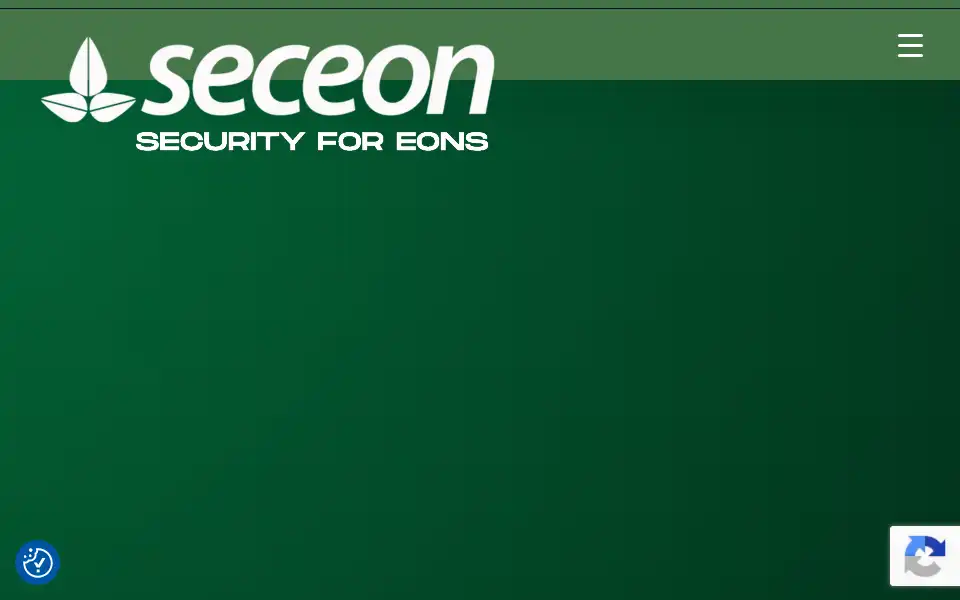 Screenshot of seceon.com