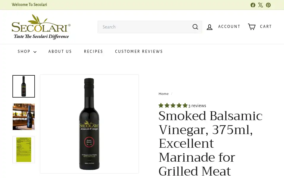 Screenshot of secolarievoo.com