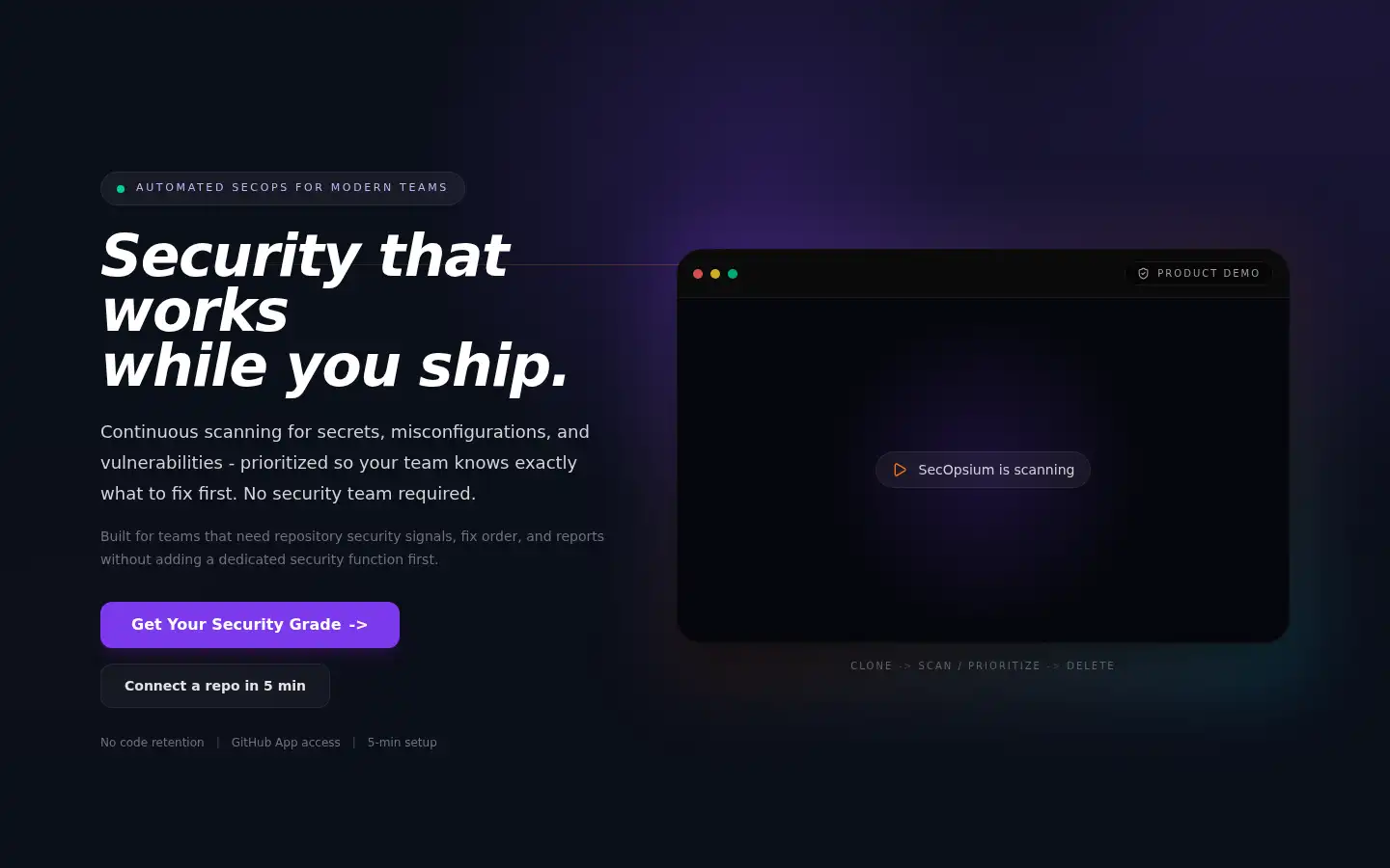 Screenshot of secopsium.com
