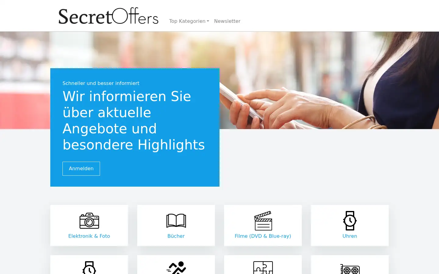 Screenshot of secret-offers.net
