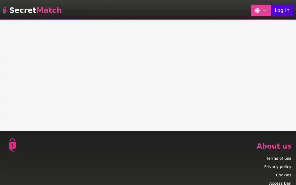 Screenshot of secretdate.com