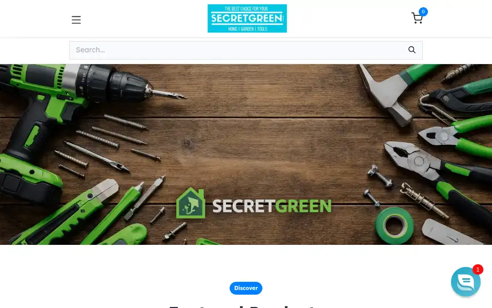 Screenshot of secretgreen.com.au