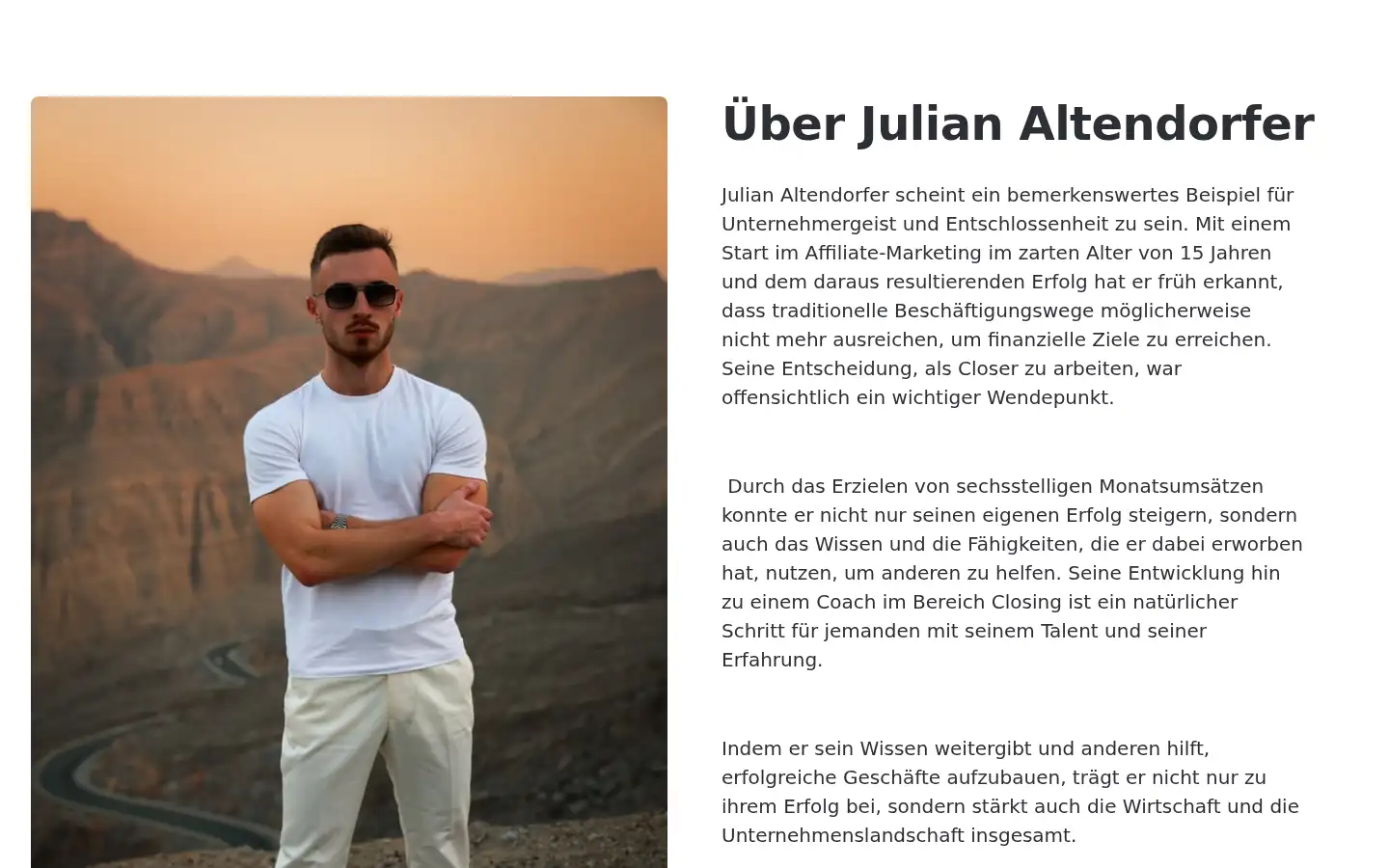 Screenshot of secretsalessystem.de