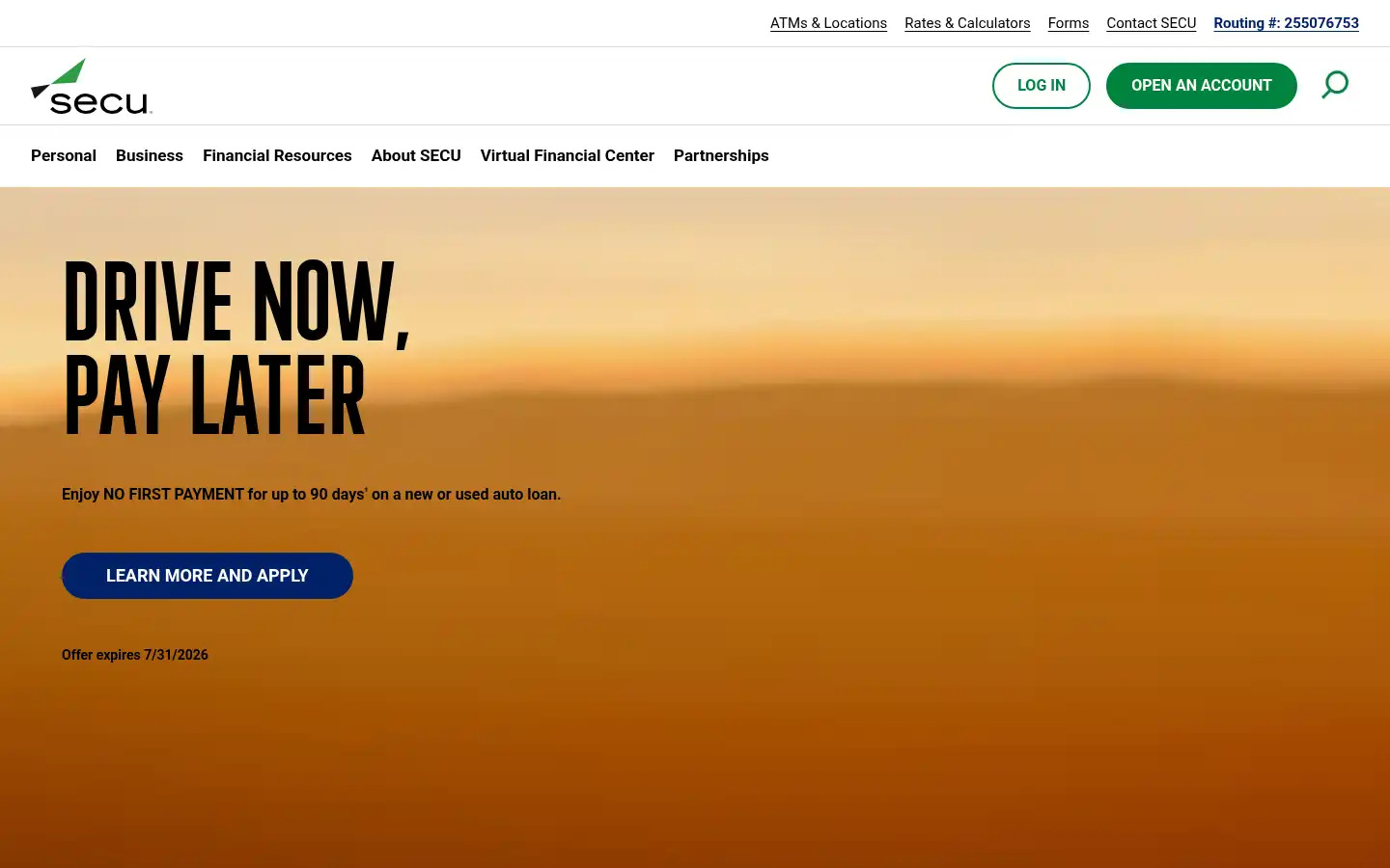 Screenshot of secumd.org