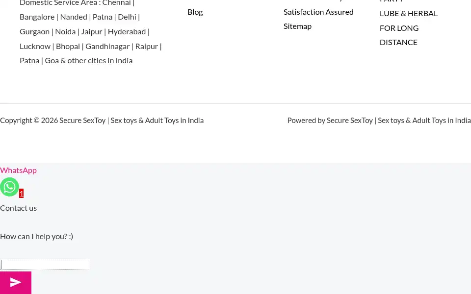 Screenshot of securesextoy.in