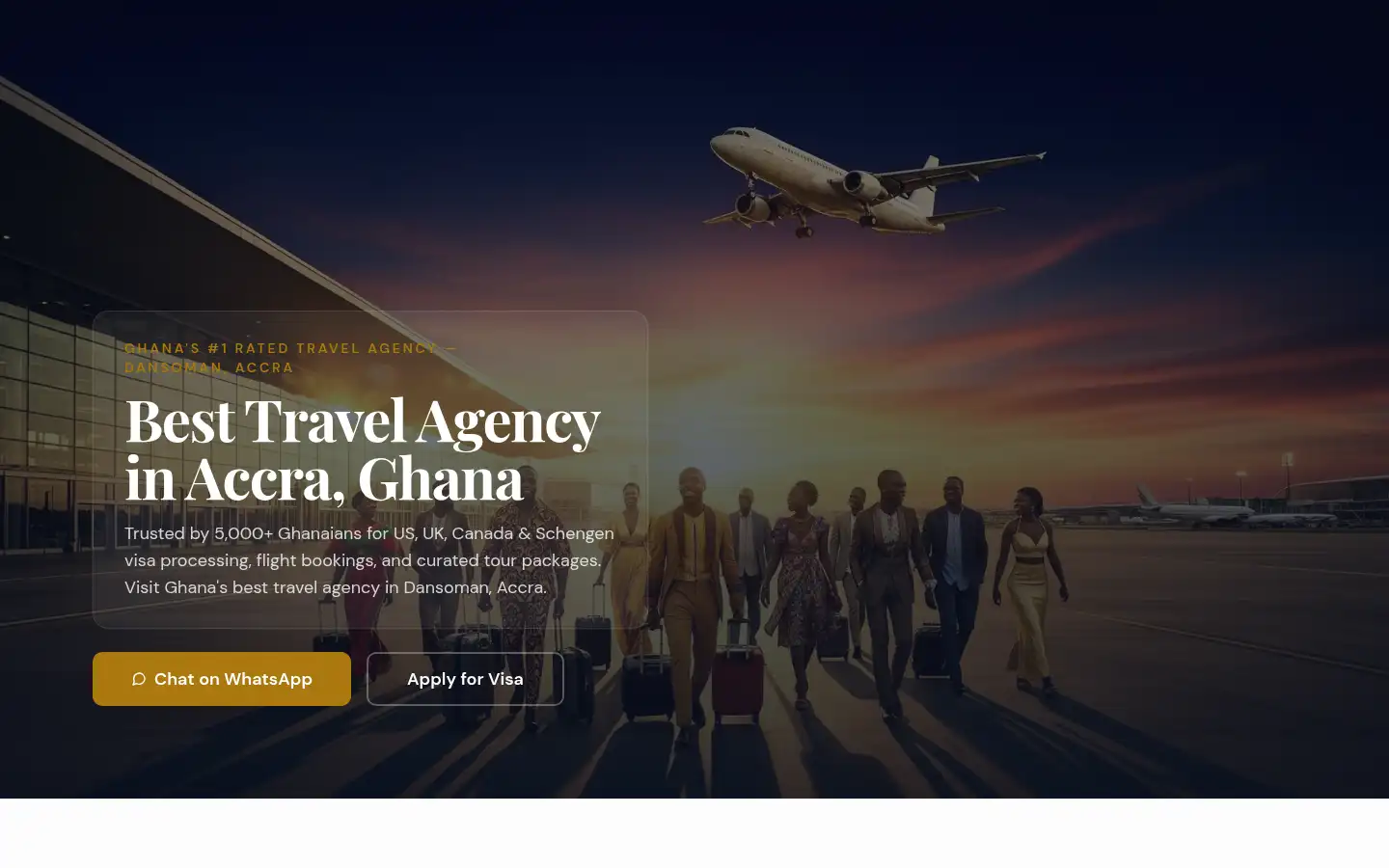 Screenshot of securetravelandtours.com