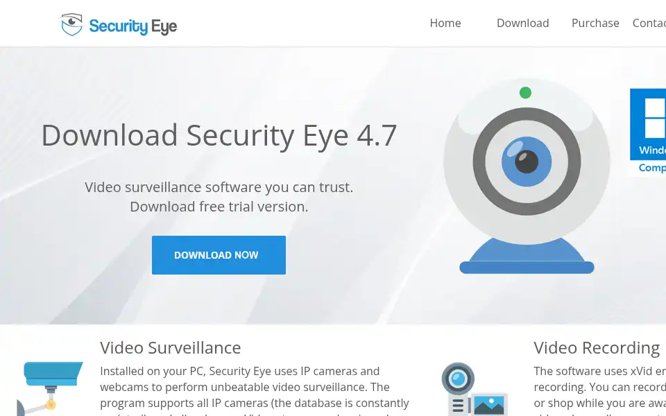 Screenshot of security-eye-software.com
