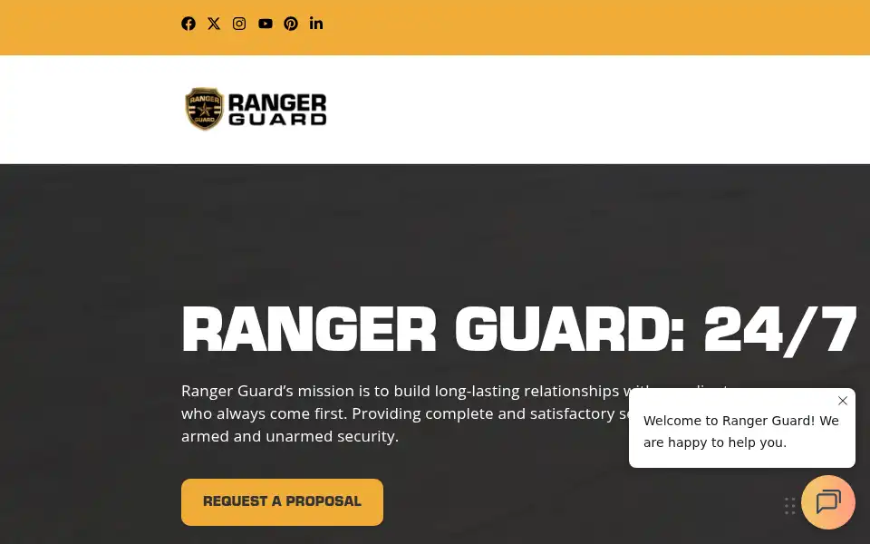 Screenshot of securityguardtx.com