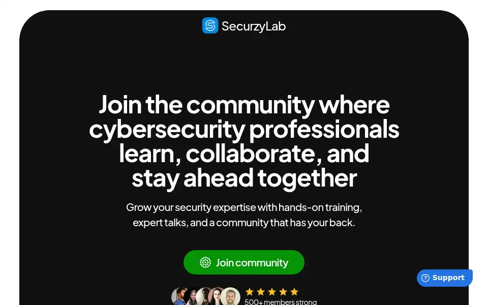 Screenshot of securzy.io