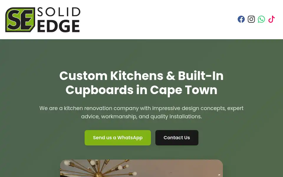 Screenshot of sedge.co.za