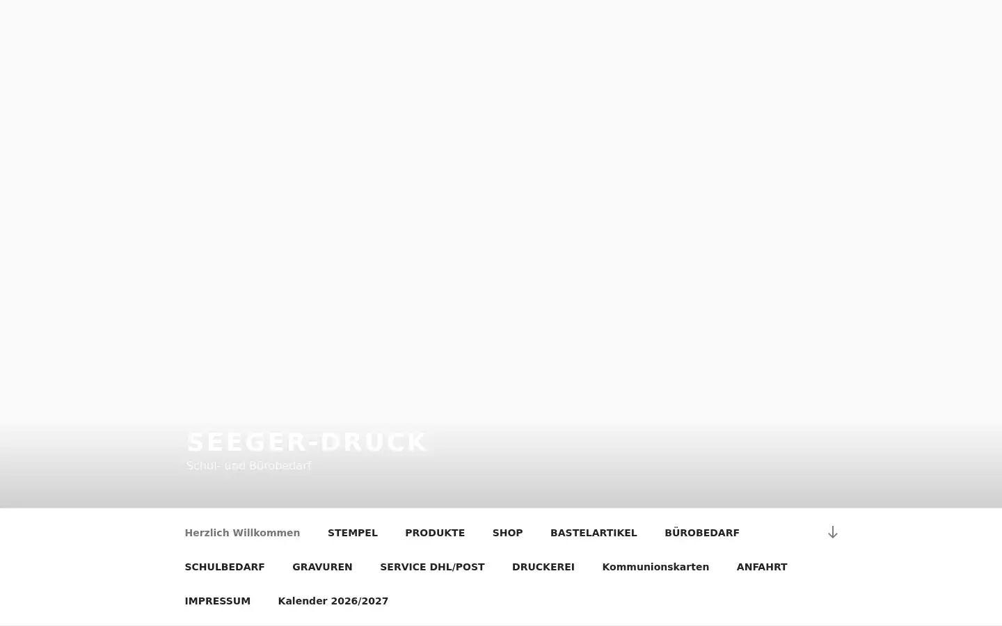 Screenshot of seeger-druck.de