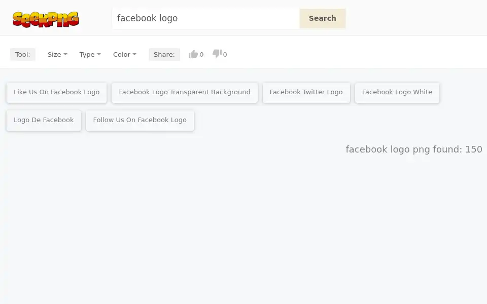 Screenshot of seekpng.com