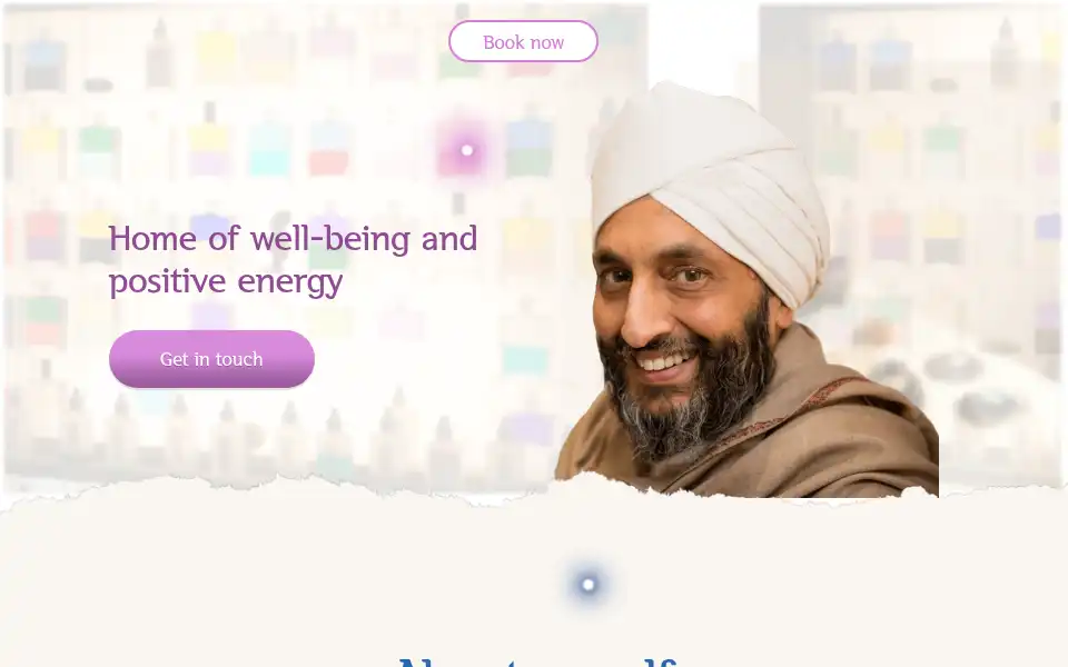 Screenshot of seekraj.me