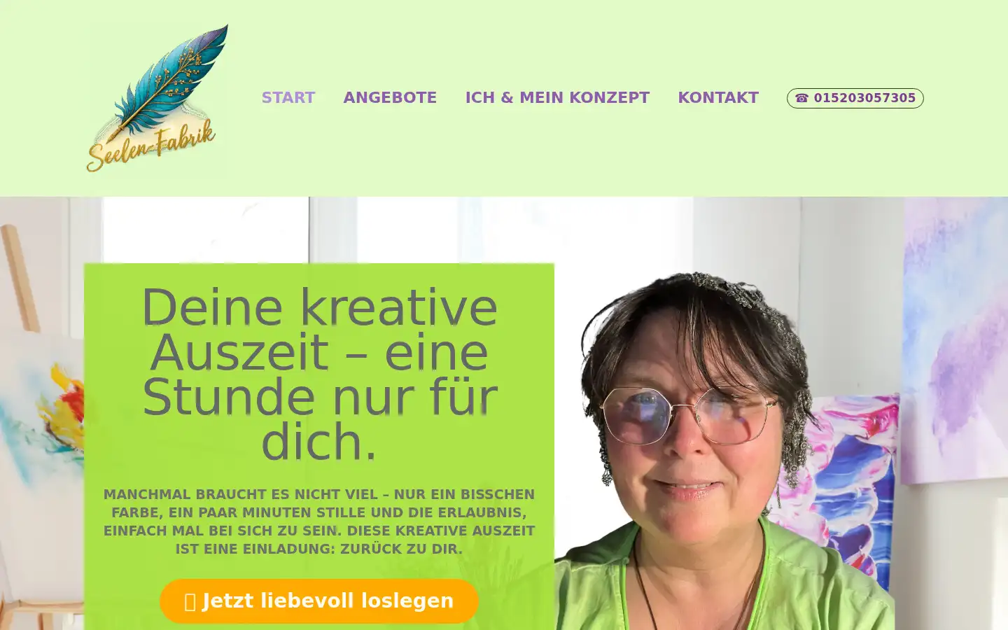 Screenshot of seelen-fabrik.com